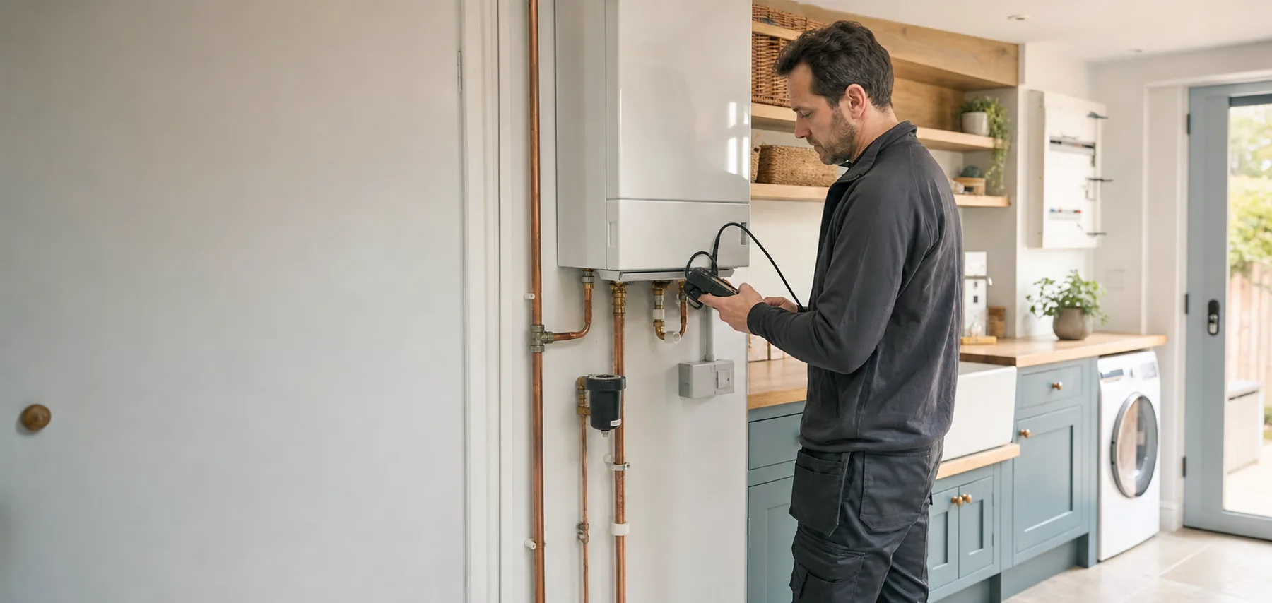 Fictional Bracken and Bolt multi-page home-services website concept